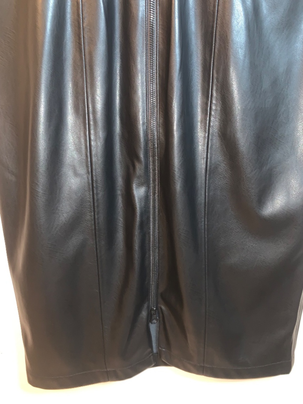 Sportalm Orivelle Leather Like Dress Black Midi 42 - Picture 8 of 11